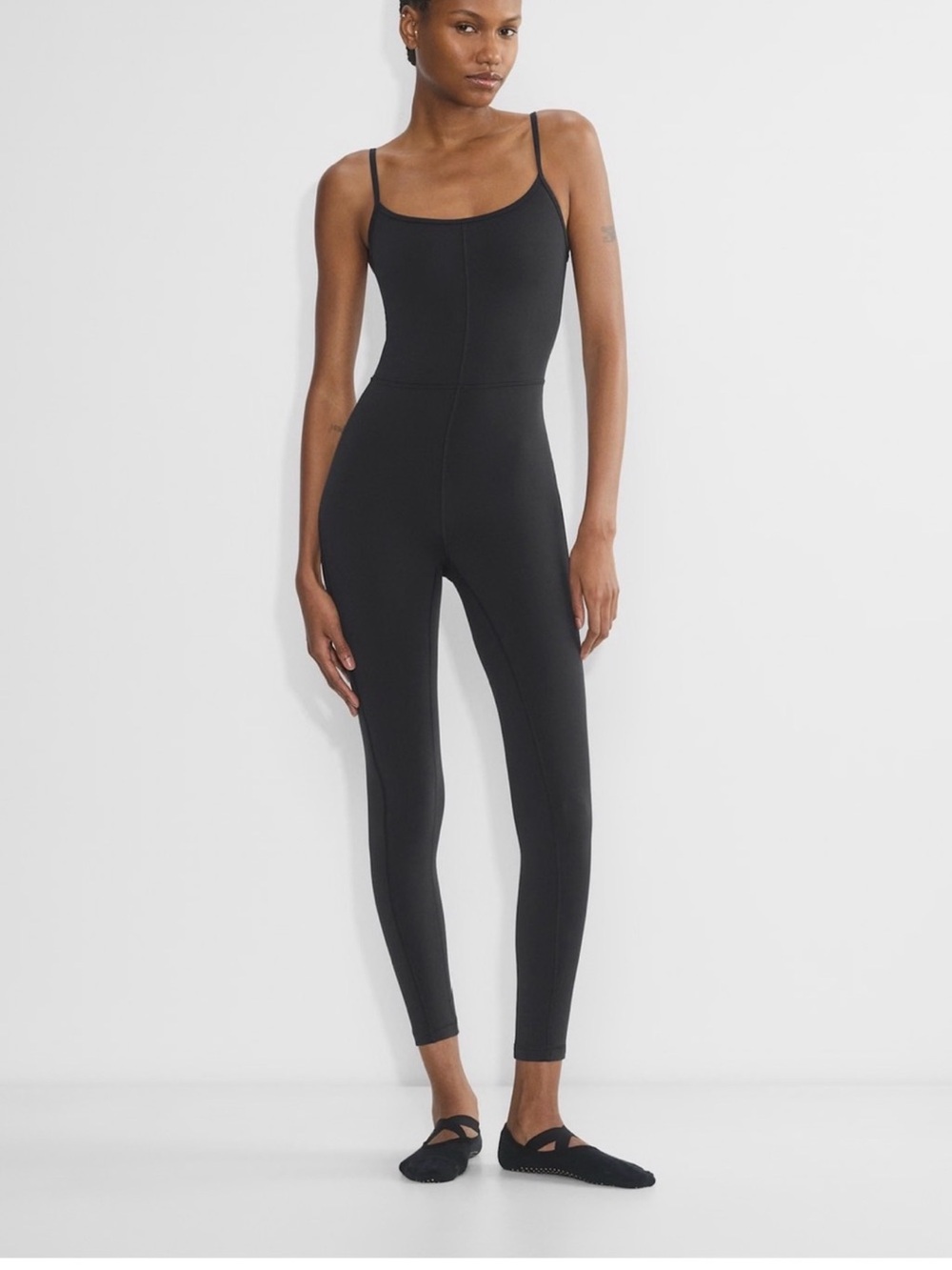 Aritzia Wilfred Free Divinity Freestyle Jumpsuit Black